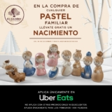 Promo de Nochebuena El Globo: nacimiento Gratis en la compra de un pastel