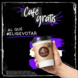 Promoción El Globo Elecciones: Llévate un Café GRATIS por votar