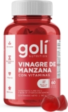 Suplemento alimenticio gomitas de Vinagre de manzana con vitaminas con 60 cápsulas bajan de precio