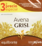 Jabón Avena Grisi Equilibrante con 3 barras de 125 g baja de precio