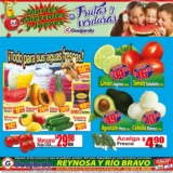 Ofertas Súper Guajardo frutas y verduras 1 al 3 de agosto