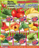 Ofertas Súper Guajardo frutas y verduras 3 al 5 de septiembre 2024