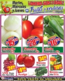 Ofertas Súper Guajardo frutas y verduras 9 al 11 de julio