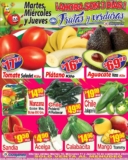Ofertas Súper Guajardo frutas y verduras 10 al 12 de septiembre 2024