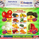 Ofertas Súper Guajardo frutas y verduras 12 al 14 de marzo