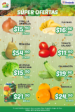 Ofertas Súper Guajardo frutas y verduras 14 al 16 de octubre 2025
