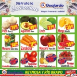 Ofertas Súper Guajardo frutas y verduras 19 al 21 de marzo