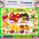Ofertas Súper Guajardo frutas y verduras 20 al 22 de febrero