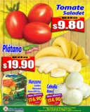 Ofertas Súper Guajardo frutas y verduras 22 al 24 de abril 2025