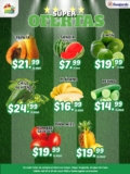 Ofertas Súper Guajardo frutas y verduras 23 al 25 de junio 2026
