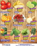 Ofertas Súper Guajardo frutas y verduras 29 al 31 de octubre 2024