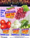 Ofertas Súper Guajardo frutas y verduras 31 de diciembre al 2 de enero 2025