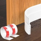 Paquete de 2 guardapolvos para puerta de fácil instalación bajan de precio