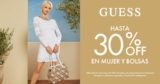 Promoción Guess Día de las Madres: Hasta 30% de descuento en mujer y bolsas