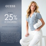 Promo Fin de Semana Guess: Hasta 25% de descuento en estilos seleccionados
