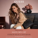 Venta Nocturna Guess: Hasta 30% de descuento + 10% adicional con compra mínima
