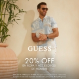 Promo Guess Día del Padre: 20% de descuento adicional en artículos para hombre