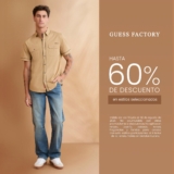 Promo Guess Factory 2026: Hasta 60% de descuento en estilos seleccionados