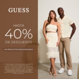 Segundas Rebajas Guess: Ahora hasta 40% de descuento