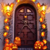 Decoración de Halloween con luces LED baja a un excelente precio