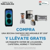Promo HEB: compra un bafle y llévate electrodomésticos Oster Gratis