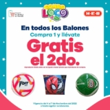 2×1 en todos los balones en HEB