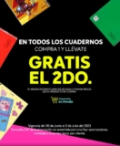 En HEB 2×1 en todos los Cuadernos al 03 de julio