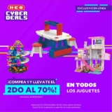 Ofertas HEB Cyber Deals del 23 al 29 de noviembre: 2do al 70% en juguetes y más