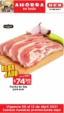 Folleto HEB fin de semana del 9 al 11 de abril: Segundo a mitad de precio en productos y más