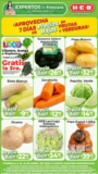 Ofertas HEB Precios bajos en frutas y verduras del 2 al 8 de abril
