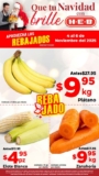 Ofertas HEB Precios bajos en frutas y verduras del 4 al 10 de noviembre 2025