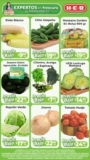 Ofertas HEB Precios bajos en frutas y verduras del 5 al 11 de marzo