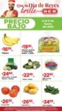 Ofertas HEB Precios bajos en frutas y verduras del 6 al 12 de enero 2026