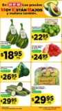 Ofertas HEB Precios bajos en frutas y verduras del 8 al 14 de septiembre 2026