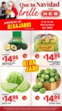 Ofertas HEB Precios bajos en frutas y verduras del 11 al 17 de noviembre 2025