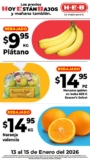 Ofertas HEB Precios bajos en frutas y verduras del 13 al 19 de enero 2026