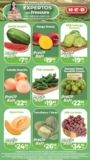 Ofertas HEB Precios bajos en frutas y verduras del 13 al 19 de agosto 2024