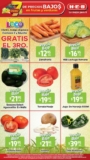 Ofertas HEB 7 días de precios bajos en frutas y verduras del 14 al 20 de marzo