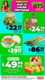 Ofertas HEB Precios bajos en frutas y verduras del 14 al 20 de julio 2026