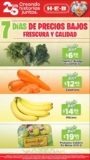 Ofertas HEB 7 días de precios bajos en frutas y verduras del 15 al 21 de marzo 2022