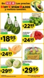 Ofertas HEB Precios bajos en frutas y verduras del 15 al 21 de septiembre 2026