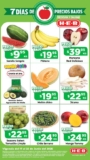 Ofertas HEB Precios bajos en frutas y verduras del 17 al 23 de junio 2025