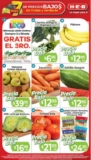 Ofertas HEB 7 días de precios bajos en frutas y verduras del 18 al 24 de abril