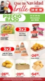 Ofertas HEB Precios bajos en frutas y verduras del 23 al 29 de diciembre 2025