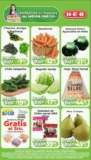 Ofertas HEB Precios bajos en frutas y verduras del 30 de enero al 5 de febrero