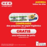 Ofertas HEB con 2×1, 3×2, productos Gratis y más hasta el 24 de agosto 2023