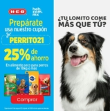 Código HEB de 25% de descuento en alimento para mascotas