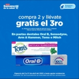 Ofertas HEB Semana de la salud: 3×2 en pastas dentales, desodorantes clínicos y más