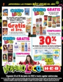 Folleto HEB Verano Loco del 3 al 9 de junio: 3×2, productos gratis con tus compras y más