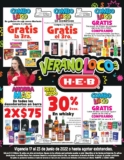 Folleto HEB Verano Loco del 17 al 23 de junio 2022